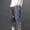 Gray, variant on Zynviq Elastic Waist Men Pants Casual Drawstring Solid Loose Capri Cropped Pants Pants Men under $10,L
