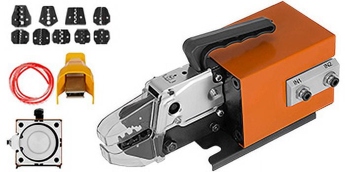 SKYSHALO AM-10 Pneumatic Crimping Tools for Kinds of Terminals 10 Sets of Dies