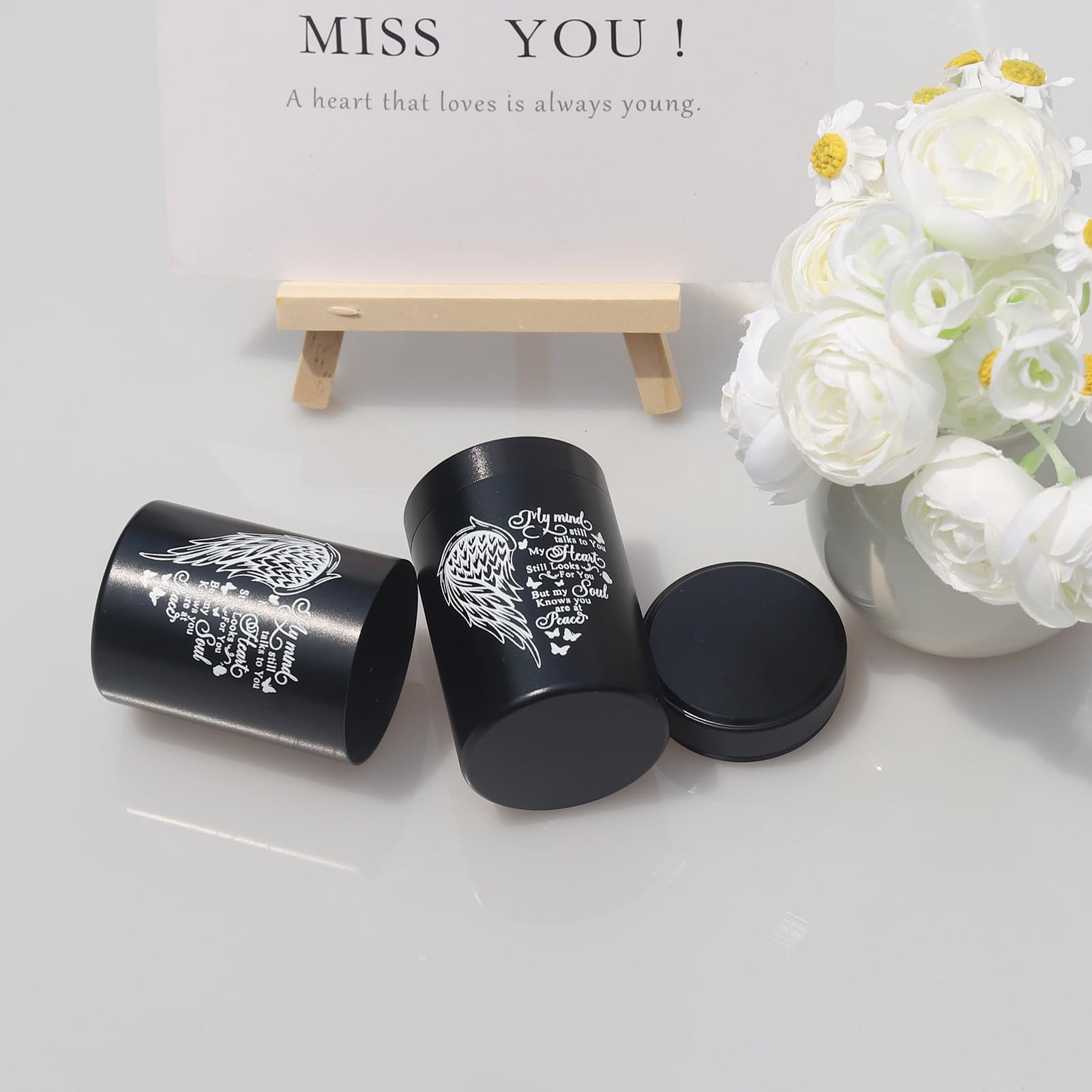 Small Urns for Human Ashes Set of 8 Mini Urn for Ashes 3 inches Keepsake Urns for Ashes for Sharing Small Keepsake Urns Memorial Ashes Holder