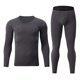 thumbnail image 3 of Ceisia Warm Breathable Mens Slim Fit Solid Color Thermal Underwear Set Gifts, 3 of 5