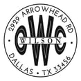 thumbnail image 2 of Personalized Round Self-Inking Rubber Stamp - OC Wilson, 2 of 2