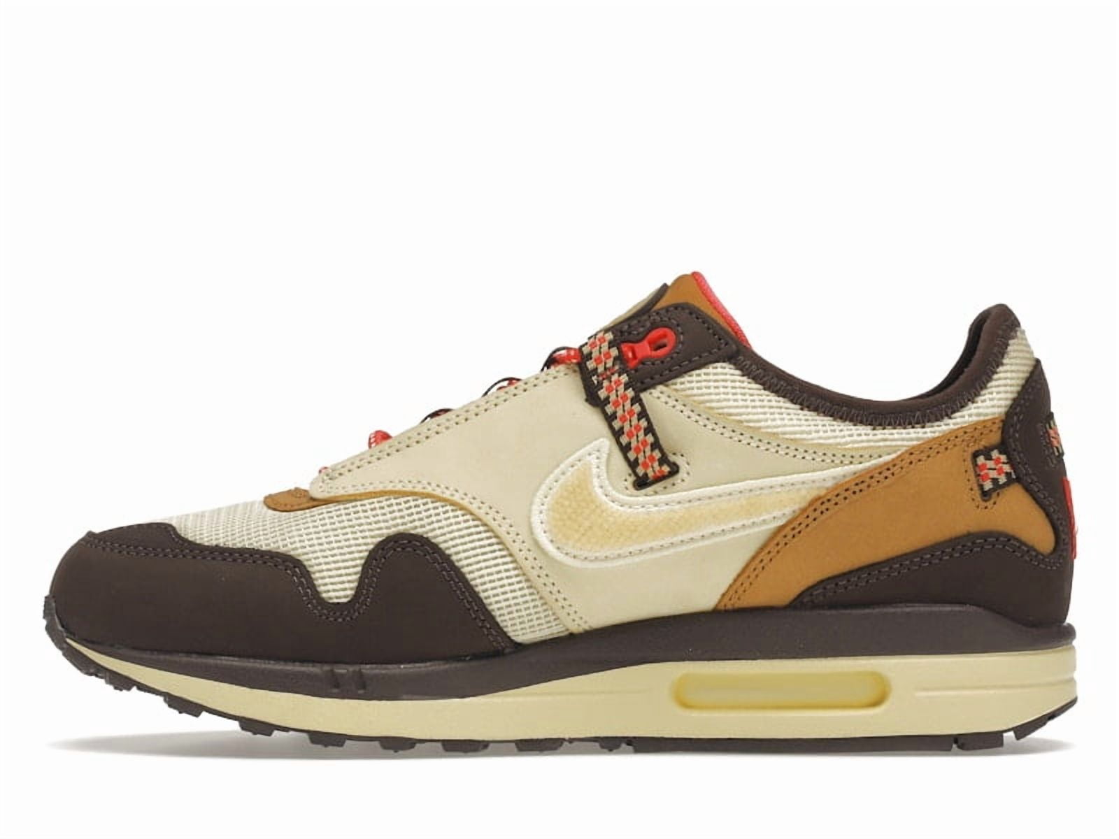 Nike Men's Air Max 1 Travis Scott Cactus Jack Baroque Brown Running Shoes, from StockX
