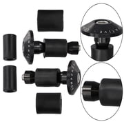Ana Brand New Bar Ends Replacement Slider 22mm 2Pcs 7/8\\\\\\\\\\\\\\\ Aluminum Glue Black Grips Cap Handlebar
