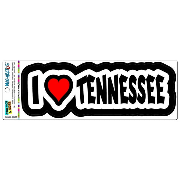 I Love Heart Tennessee MAG-NEATO'S(TM) Car/Refrigerator Magnet