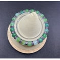 thumbnail image 3 of BFGFGO Green Bead Crystal Bracelet, Serenity Raw Stone 8mm Beads for Men and Women, 3 of 6