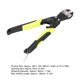 thumbnail image 2 of Mini cortador de pernos Cortador de cable de alambre resistente de 8 pulgadas con antideslizante ergonómico para varillas roscadas de pernos de alambre ANGGREK Otros, 2 of 9