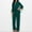 Army Green, variant on Aloohaidyvio Women's Sexy Jumpsuits Elegant Long Sleeve Straight Long Pants Clubwear Rompers with Pockets Red S