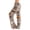 BCD29-Khaki, variant on Halloween Pajama Pants Women Horror Trendy Ghost Patterned Drawstring House Bottom Stretch Lounge Ghost Face Trendy Pants White M