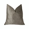 thumbnail image 2 of Plutus Solitude Gray Luxury Throw Pillow, 2 of 3