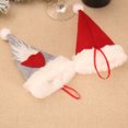 thumbnail image 4 of Flmtop Christmas Hat Faux Fur Cutlery Storage Bag Knife Fork Pouch Dinner Table Decor, 4 of 10