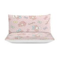 thumbnail image 6 of Kuromi And My Melody Duvet Cover Set 3-Piece Bedding Set Soft Warm And Comfortable Soft Bed Set with 1 Duvet Cover And 2 Pillowcases for Bedroom All Season 86"x70", 6 of 7
