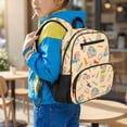 thumbnail image 3 of Jeiento Cute Capybara 13.5" Household Daily Toddler Backpack, Kids Preschool Bag, Stable Structure Multi Compartment Bag for Kindergarten Daily Learning Supplies, 3 of 7