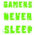 thumbnail image 3 of CafePress - Gamers Never Sleep Pyjamas - Men's Light Loose Fit Cotton Pajama Set, 3 of 7