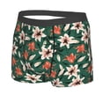 thumbnail image 2 of Naloa Lilies Flowers Print Mens Underwear - Boxers for Men, Classic Briefs for Men, 2 of 9