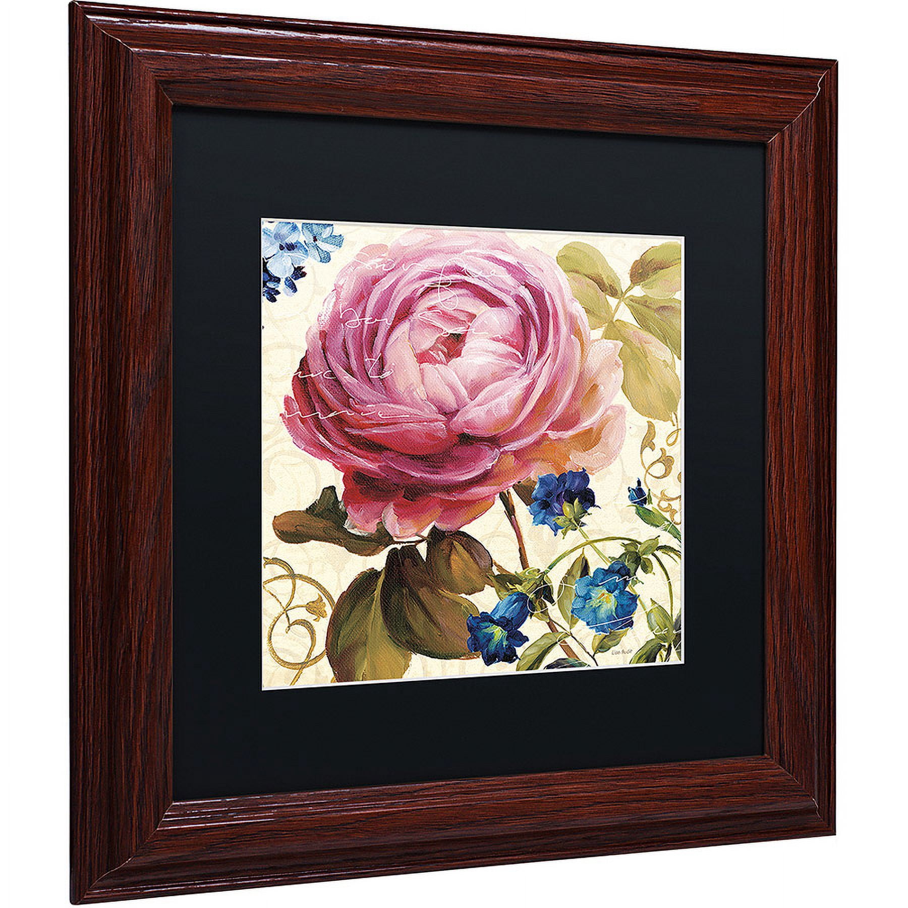 Trademark Fine Art "Victorias Dream II" Canvas Art by Lisa Audit, Black Matte, Wood Frame