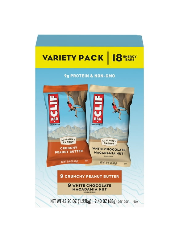 CLIF Bar Energy Bars and Protein Bars in Granola Bars, Snack Bars