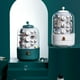 thumbnail image 2 of Organizador de pendientes giratorio de 360 degree - Soporte grande para pendientes, collares y pulseras Verde, 2 of 9