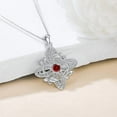 thumbnail image 2 of DVEATR 925 Sterling Silver Witches Knot Birthstone Pendant Necklace-Original Protection Witch Celtic Knot Jewelry Mothers Day Gifts for Women, 2 of 10