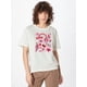 thumbnail image 1 of Women's Playful Valentine's Day T-Shirt - White, Short Sleeve, Round Neck with Vibrant Cartoon PrintCamisetas de verano para mujer, manga corta, cuello redondo, casual, lindo, con gráficos, camisetas, 1 of 7
