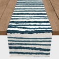 thumbnail image 2 of Creative Products Rough Watercolor Navy 4 16 x 72 Poly Twill Table Runner, 2 of 3