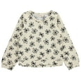thumbnail image 2 of BTween Girls 3-Piece Crew Neck Fleece Sweatshirt Set Long Sleeve Cotton Blend Pullover, Soft and Comfortable, Sizes 4-12, 2 of 4