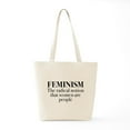 thumbnail image 6 of CafePress - Feminism Tote Bag - Unisex Canvas Tote Bag, Beige, 1-Piece, 6 of 7