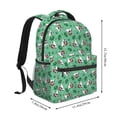 thumbnail image 2 of Disketp Christmas French Bulldog Backpack for Men and Women - Lightweight Backpack Classical with Multi-pockets Casual Daypack for College Workplace Travel, 2 of 5
