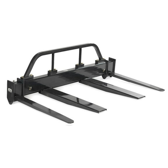 Titan Attachments Adjustable Fork Spreader, Adjustable 83" to 119" Width, 10' Wide Forklift Attachment for Transporting Wide Loads with Forklifts and Telehandlers