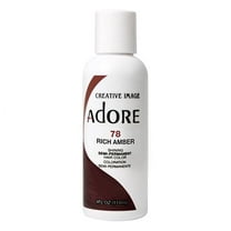 Semi-Permanent Haircolor # 78 Rich Amber by Adore, 4 Oz