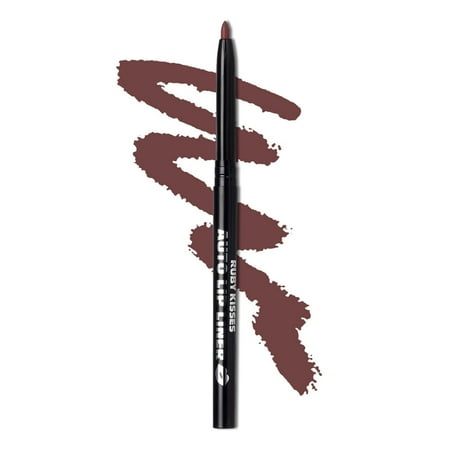 Ruby Kisses Auto Lip Liner Pencil, Long Lasting, Smooth Application Mechanical Lip Liner Pencil