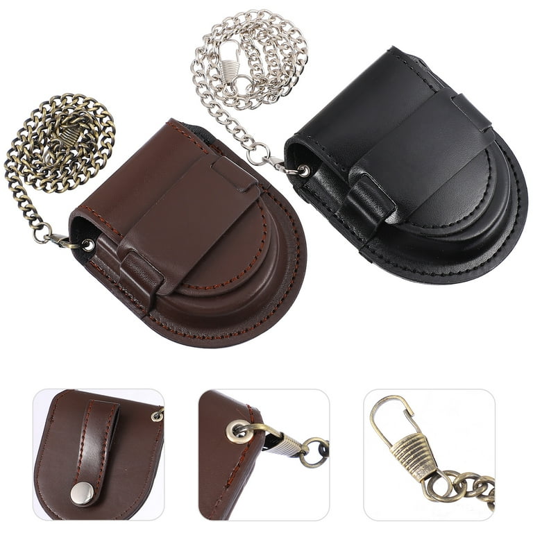 Watch Pocket Box Pouch Case Leather Storage Men Watches Jewelry
