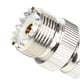 thumbnail image 2 of UHF hembra a BNC macho Adaptador recto tipo M a BNC Conector RF coaxial convertidor coaxial RF niquelado 1/2 Piezas sidaley TX1028-01, 2 of 2