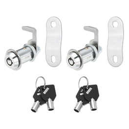 Serrure à Came Tubulaire Uxcell 21x19mm Avec Clé - Pour Boîtes Aux Lettres Ou Meubles - Neuf Sous Emballage