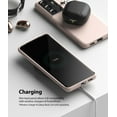 thumbnail image 4 of Ringke Air-S Case Compatible with Samsung Galaxy S21 Ultra, Flexible Matte Slim Cover - Pink Sand, 4 of 9