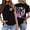 69Black370, variant on Stars And Stripes Graphic T Shirt For Women Short Sleeve Crew Neck Patriotic Tee Fourth Of July USA Celebration T-Shirts Holiday Party Trendy Top L