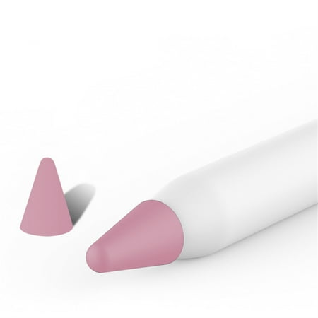 Pencil Tip Cover Silica Gel Soft Wearproof Pen Nib Cap Writing Protection AccessoriesBlack for Microsoft