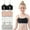 Set B-4pack, variant on Girls' Training Bras Molded Microfiber Thin Cotton Breathable No Wire Soft TrainerBras Teens 10-16 Years