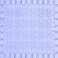 thumbnail image 1 of Ahgly Company Indoor Square Abstract Blue Modern Area Rugs, 6' Square, 1 of 4