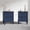 Blue, variant on HLR 20" Mid Century Nightstands Set of 2 with Drawers, Wood Bedside Table End Table for Bedroom, Brown