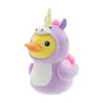 thumbnail image 2 of 6.5" Quackerz™ Duck Plush in Unicorn Onesie, 2 of 5