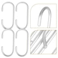 thumbnail image 3 of GAXIRE 6Ud Colgantes C Shape Para Ropa Y Accesorios Fabricados En Aleación De Aluminio, 3 of 8