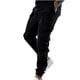 thumbnail image 1 of Pantalones largos para hombre, de parches lisos, informales, con múltiples bolsillos, para exteriores, rectos, para fitness, cargo, 1 of 5