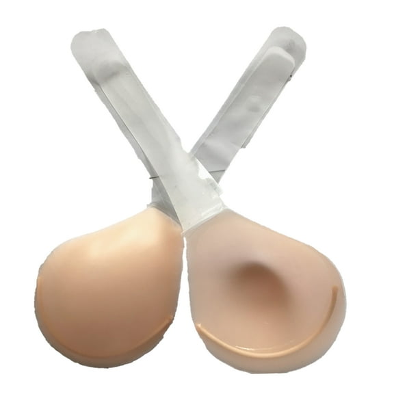Invisible Lift Bra, Invisible Lift Bra for Large Breasts, Steel Ring Support Anti-Bump Lift Breast Patch Gathering Invisible Bra - C