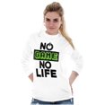 thumbnail image 3 of No Game No Life Long Sleeve TShirt Men Women Brisco Brands X, 3 of 6
