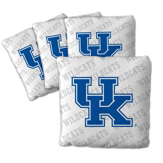 NCAA Kentucky Wildcats Cornhole Bags - 4PK - White