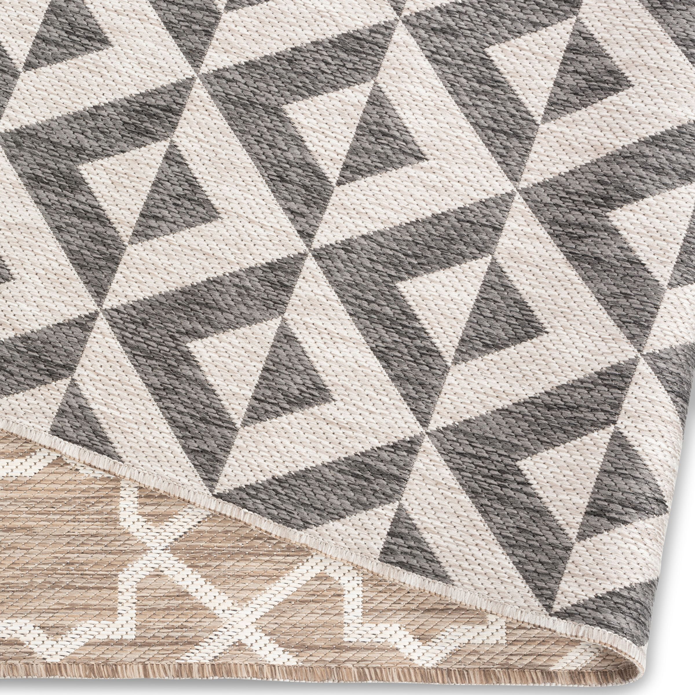Gemini Reversible Quick Dry Indoor Outdoor Rug, 39" x 60"