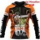 thumbnail image 2 of Sudadera con capucha con cremallera y estampado 3D de motosierra de leñador para hombre, nueva moda 2024, sudadera informal de gran tamaño para exteriores, tendencia Harajuku, 2 of 4