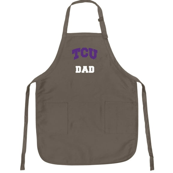 Texas Christian Dad Apron TCU Dad APRONS w/ Pockets & Adjustable Neck
