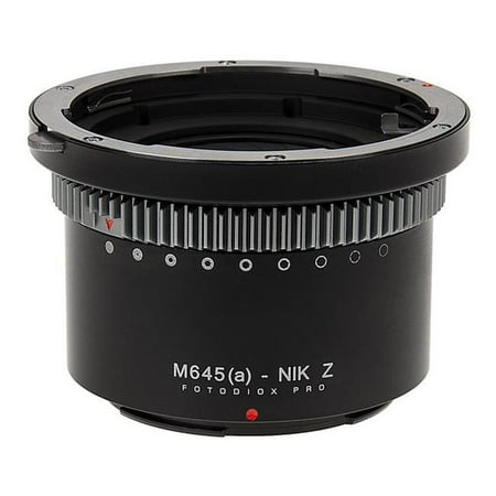 UPC: 0847372046799 | Fotodiox M645a-NikZ-PRO Mamiya 645 Mount Lens Mount Adapter for Nikon Camera Bodies