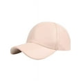 thumbnail image 2 of Leather Baseball Cap Adjustable Classic Referee Snapback Dad Hat, 2 of 3
